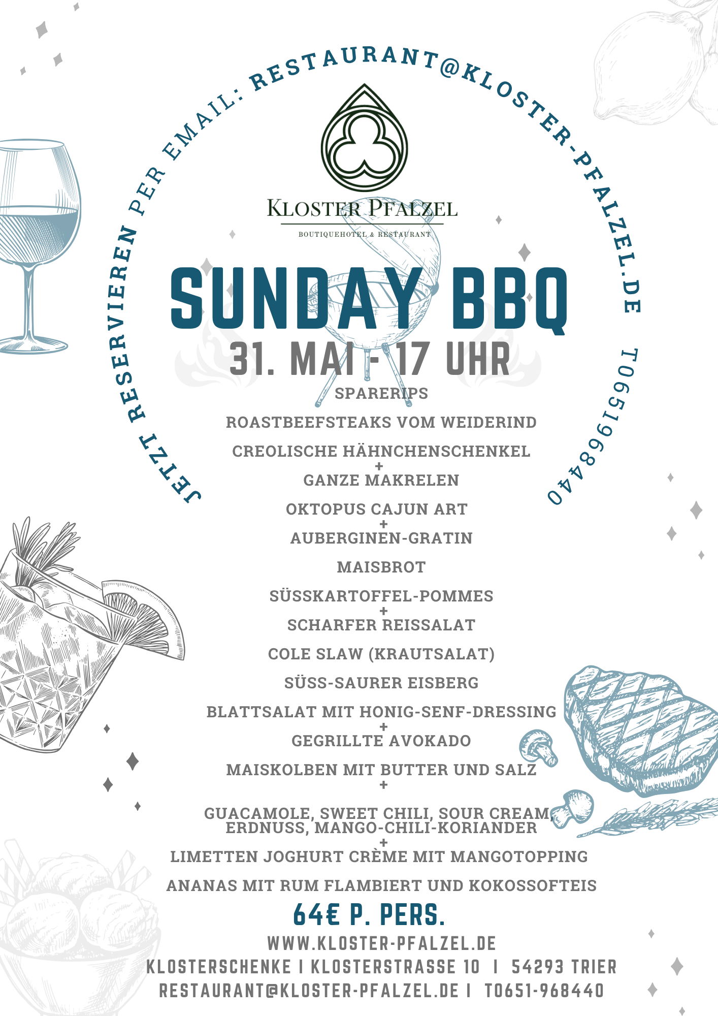 LAZY SUNDAY BBQ I  31. MAI